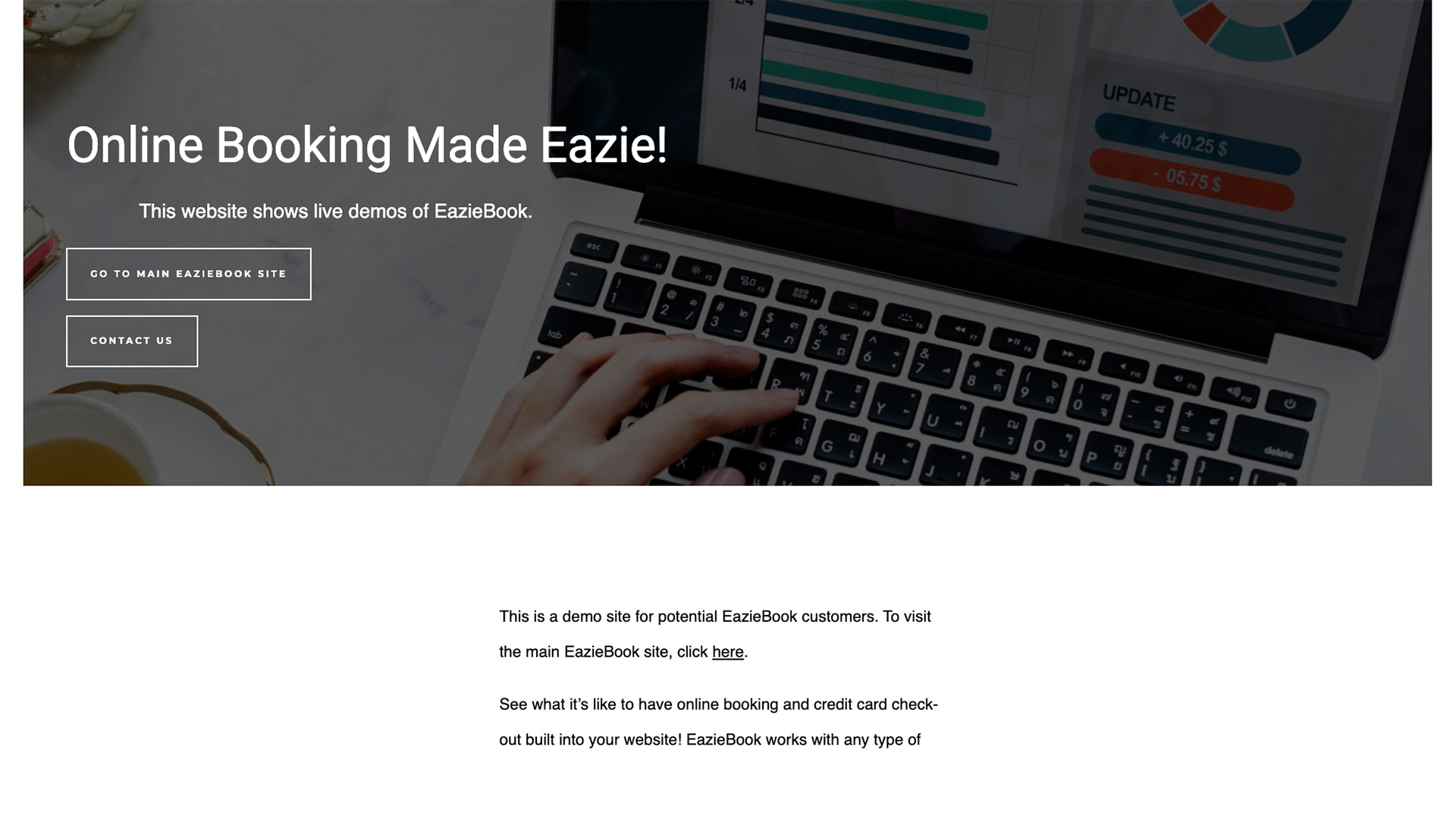 Eazie Book Demo